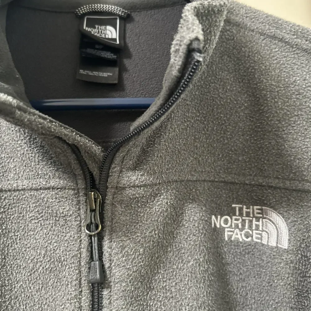 The North Face Windwall Jacket Fleece Men's Size Small, Gray, Full Zip